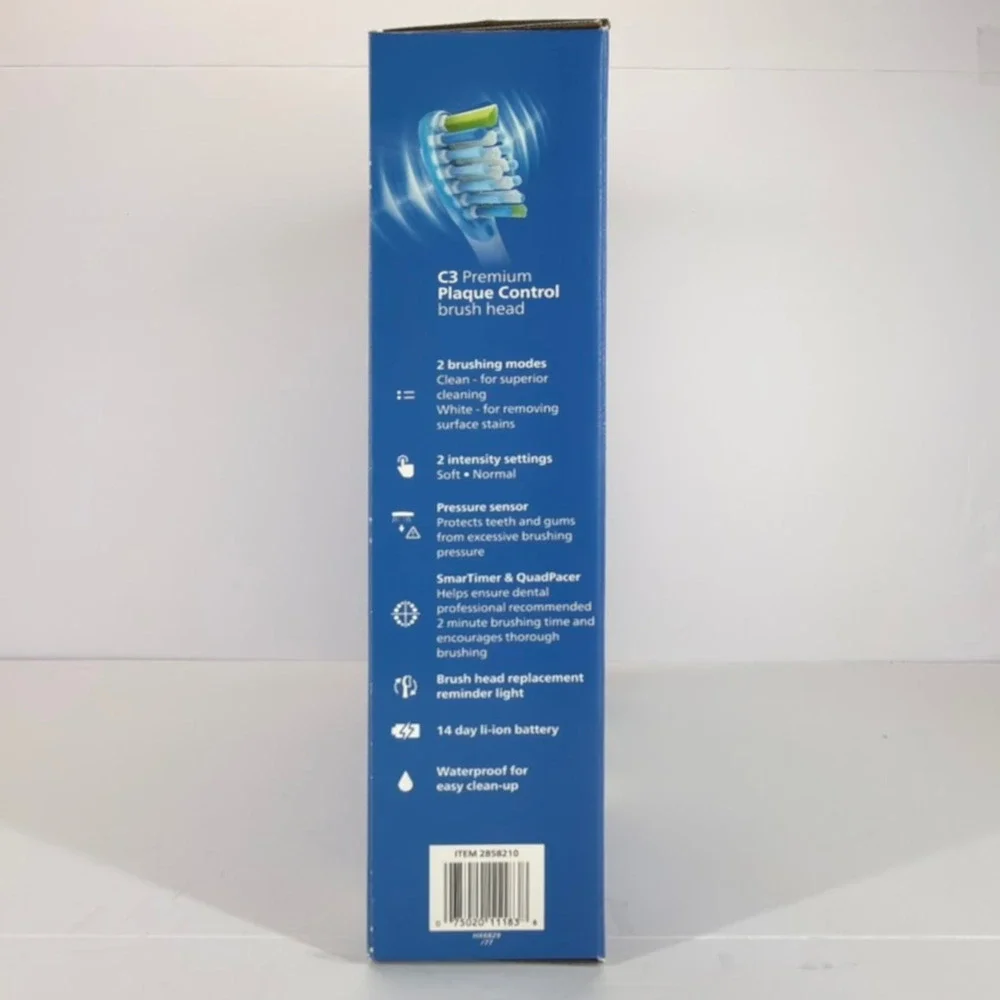 Philips Sonicare Optimal Clean Rechargeable Electric Toothbrush 2 Pack HX6829/77 - Picture 6 of 9